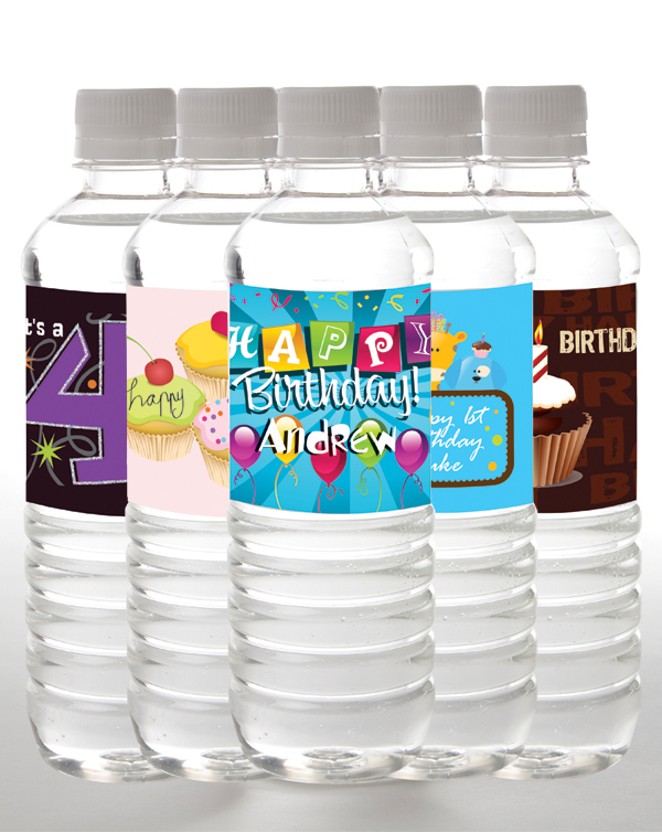 Birthday water bottles | personalized