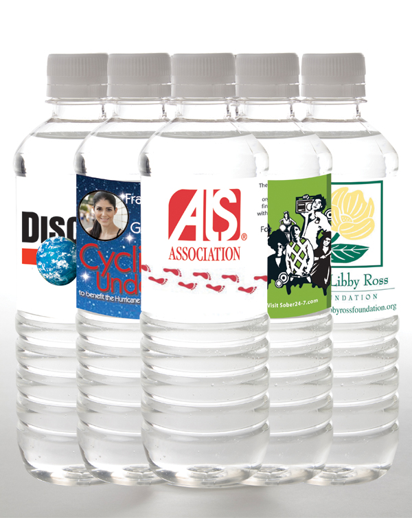 Charity and Fundraiser water bottles | personalized