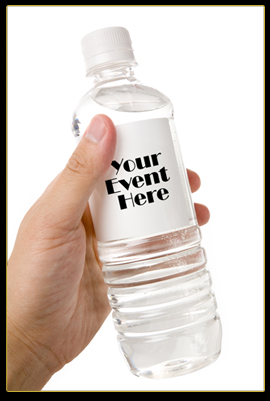 Create Personalized Bottle Water Labels for Your Party or Event Professionally Designed by Tailor Made Water!